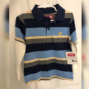 Toddler Boy Long Sleeve Polo